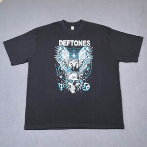 Deftones North America Tour 2025 T Shirt Black 2XL Double Sided Mars Volta